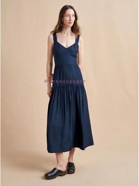 La Ligne NWT Laura Lee Dress XS Navy